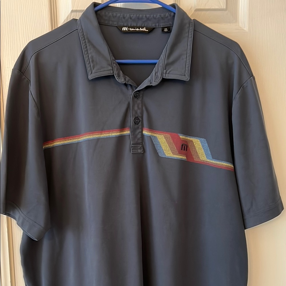 Men's XXL Navy Polo Shirt by Travis Mathew